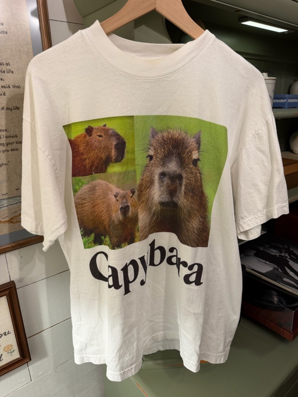 At The Moment Capybara Graphic Tee Size L